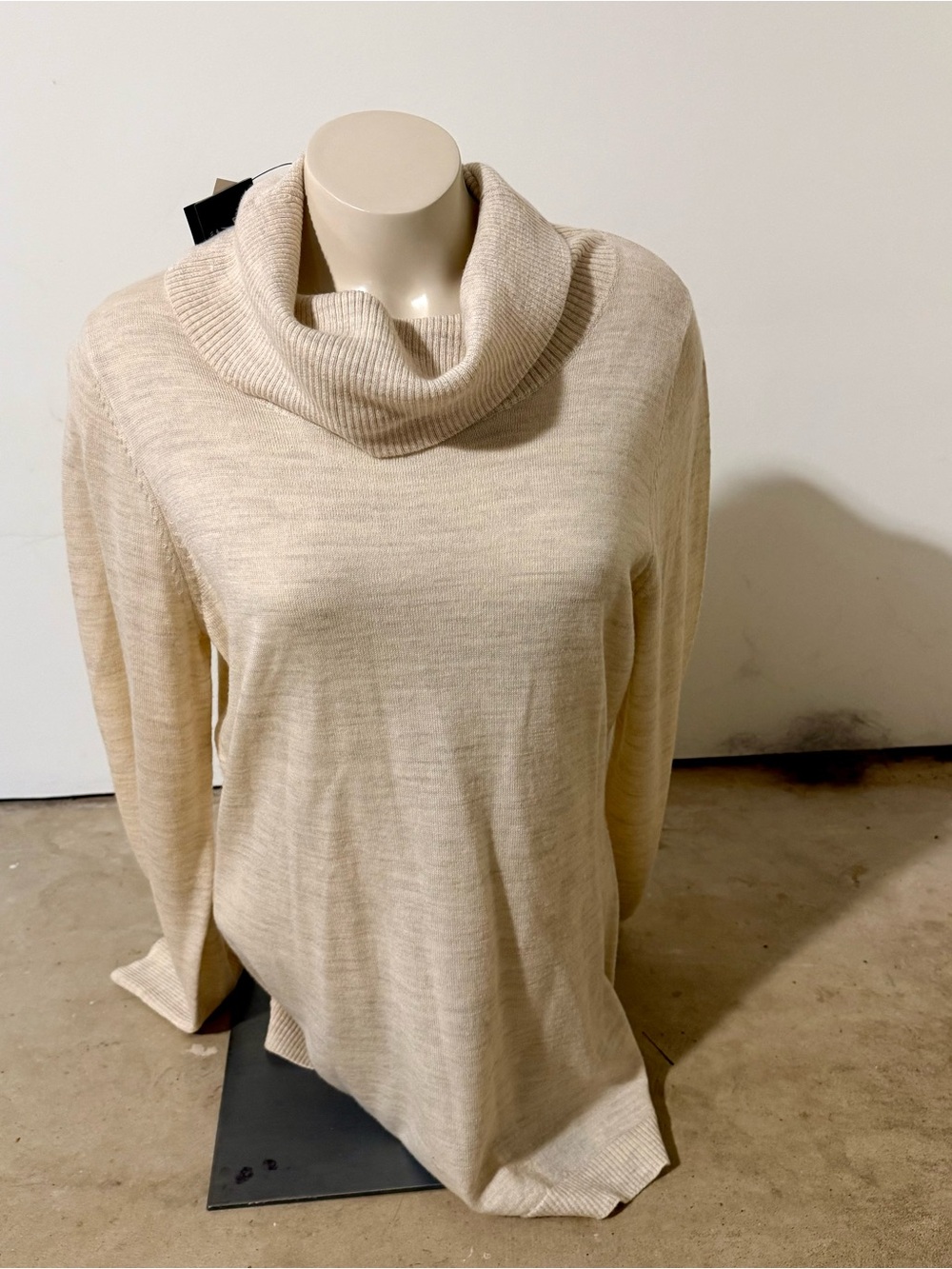 NWT Woolrich Merino Wool Cowl Neck Sweater